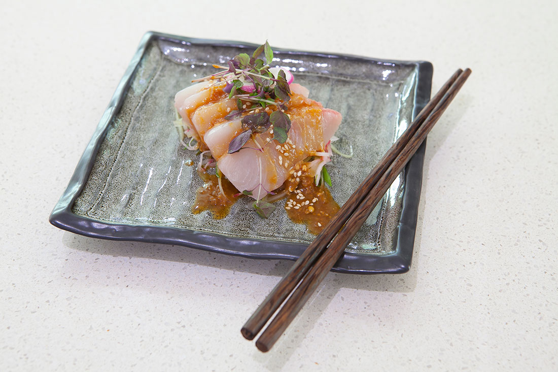 Kingfish Sashimi by Matt Golinski
